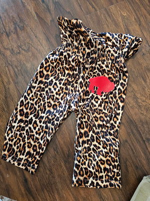 Cheetah Buffalo toddler pants