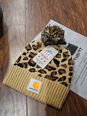 Carhart Cheetah Beanie