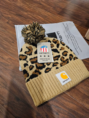 Carhart Cheetah Beanie