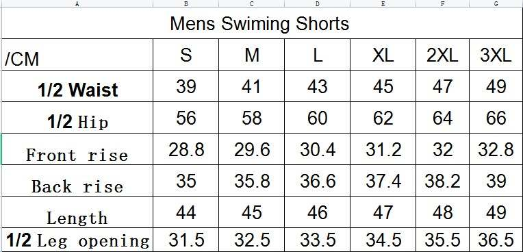 Mens Swim Trunks