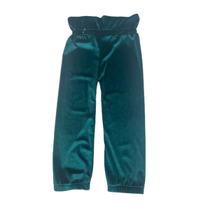 Green Velvet Pants