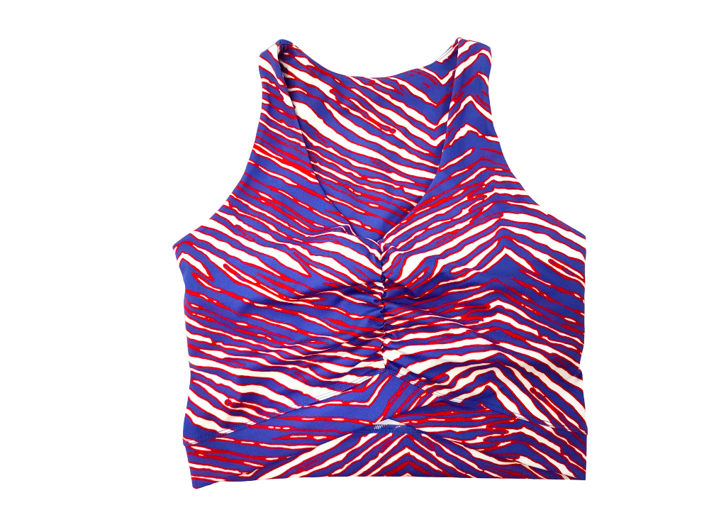 Buffalo Mafia Zubaz Inspired Women's Cut & Sew Casual 