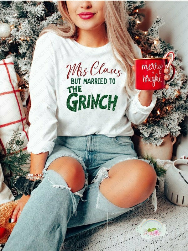 Mrs. Claus but married to the Grinch